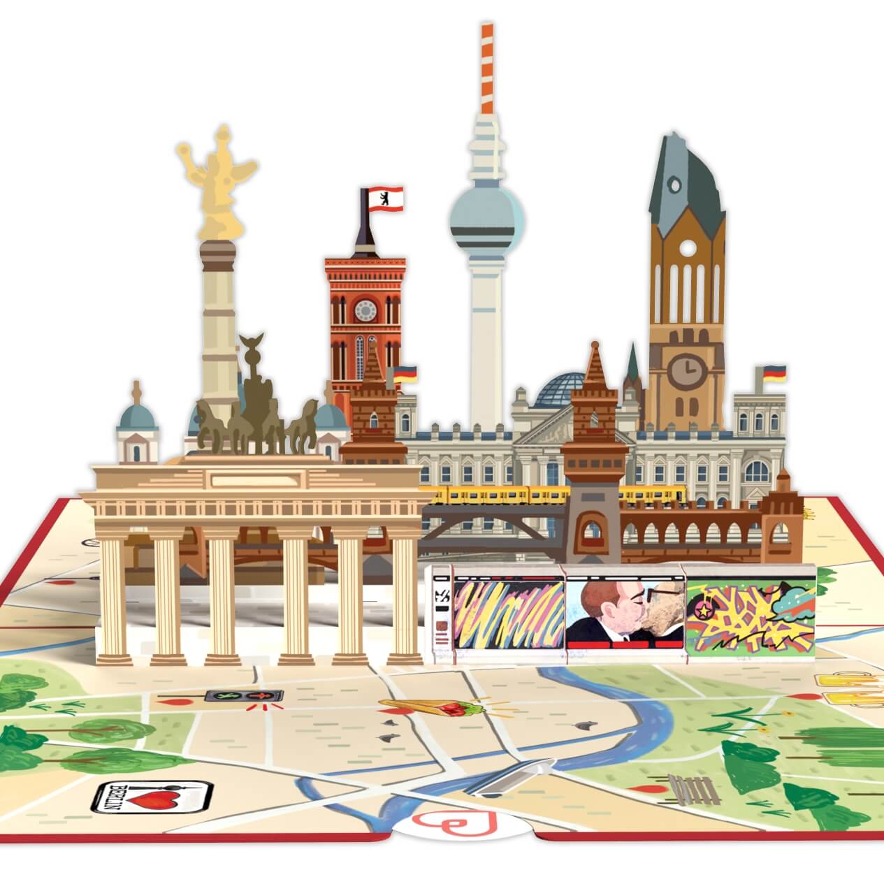 Biglietto pop-up di Berlino