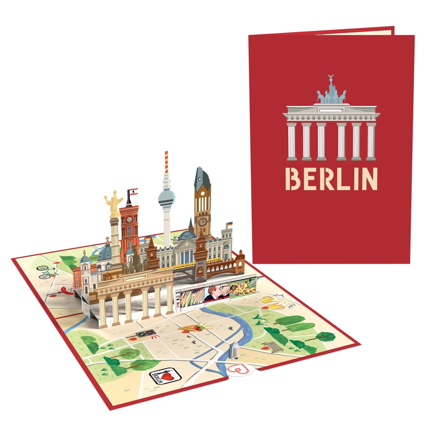 Biglietto pop-up di Berlino
