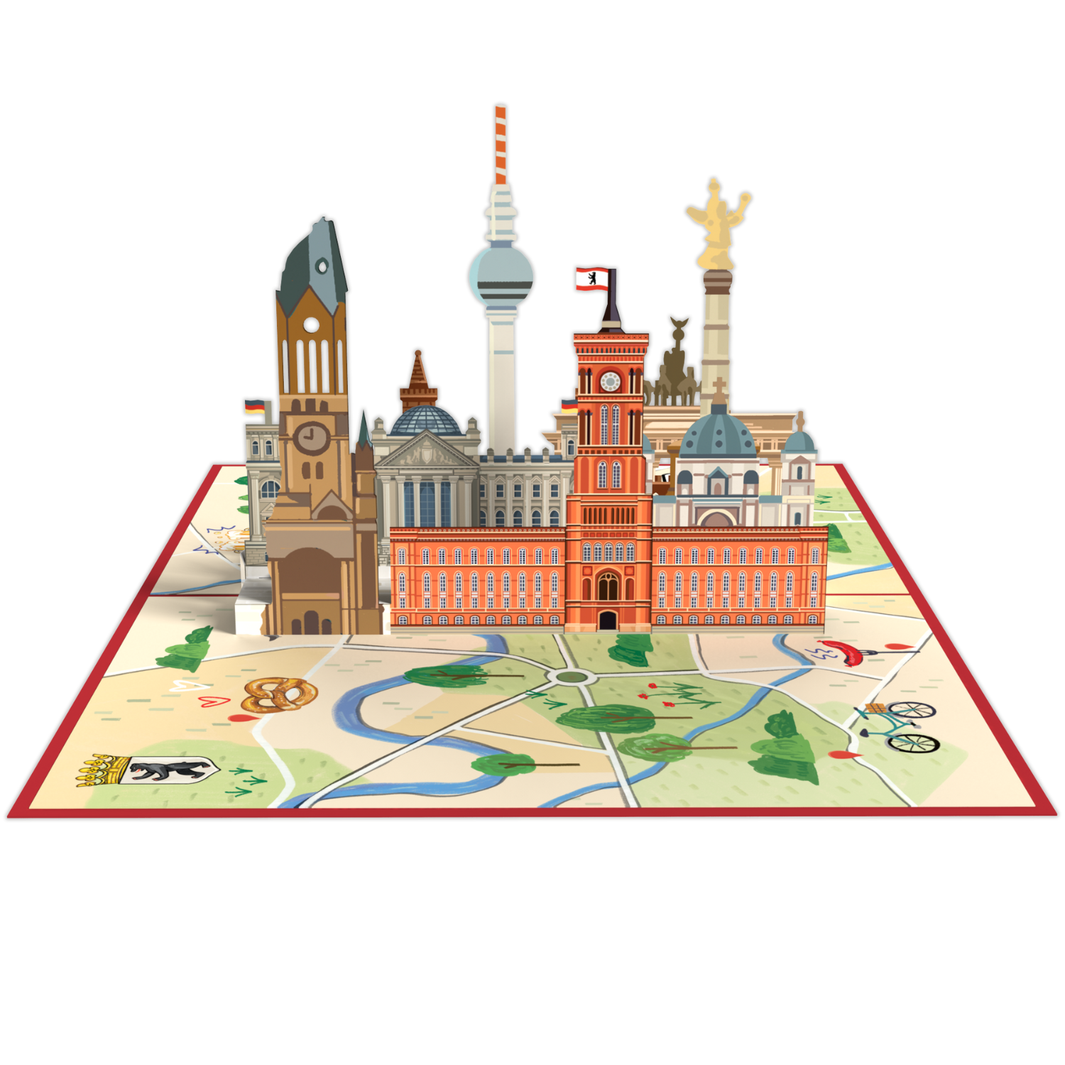 Biglietto pop-up di Berlino