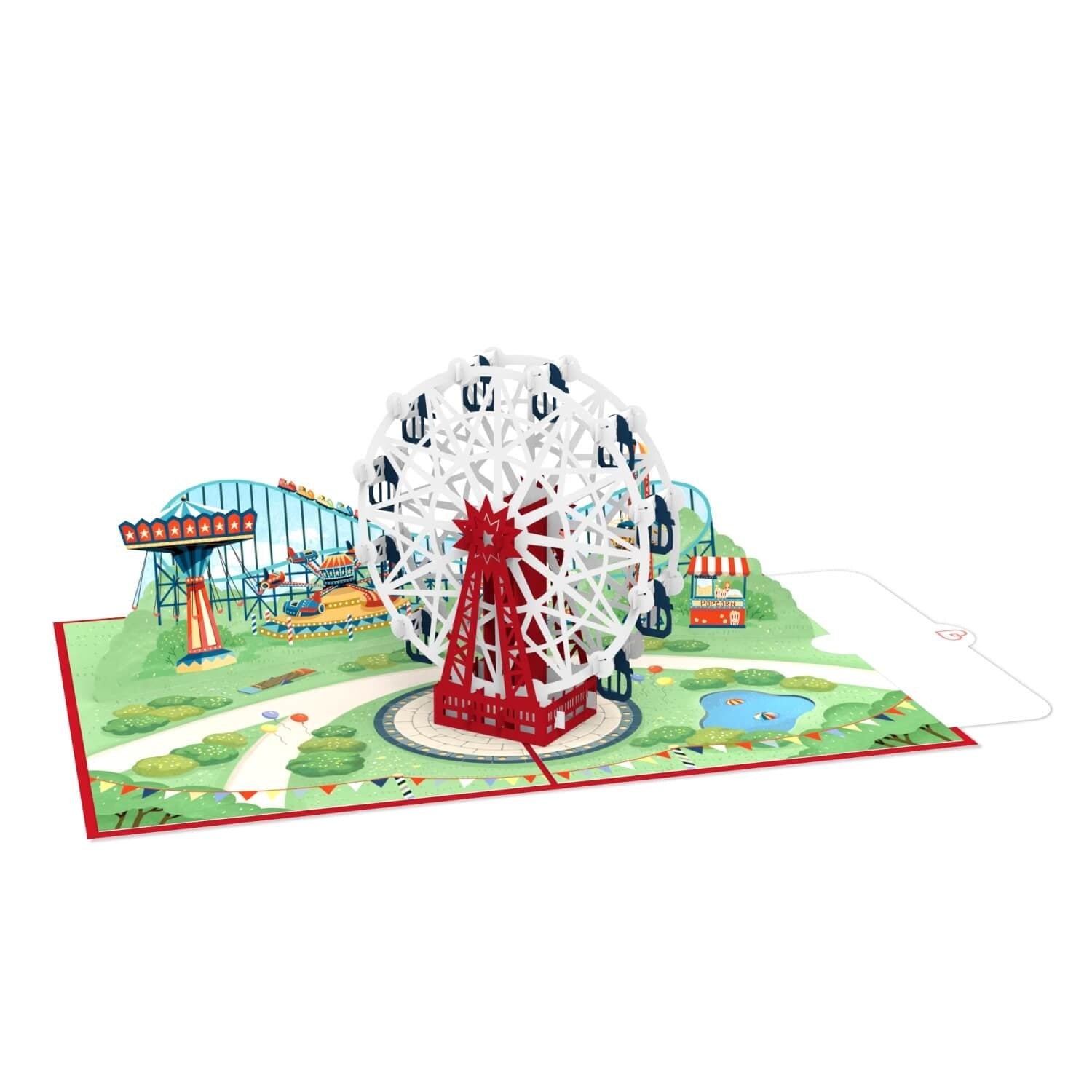 Biglietto pop-up per la ruota panoramica
