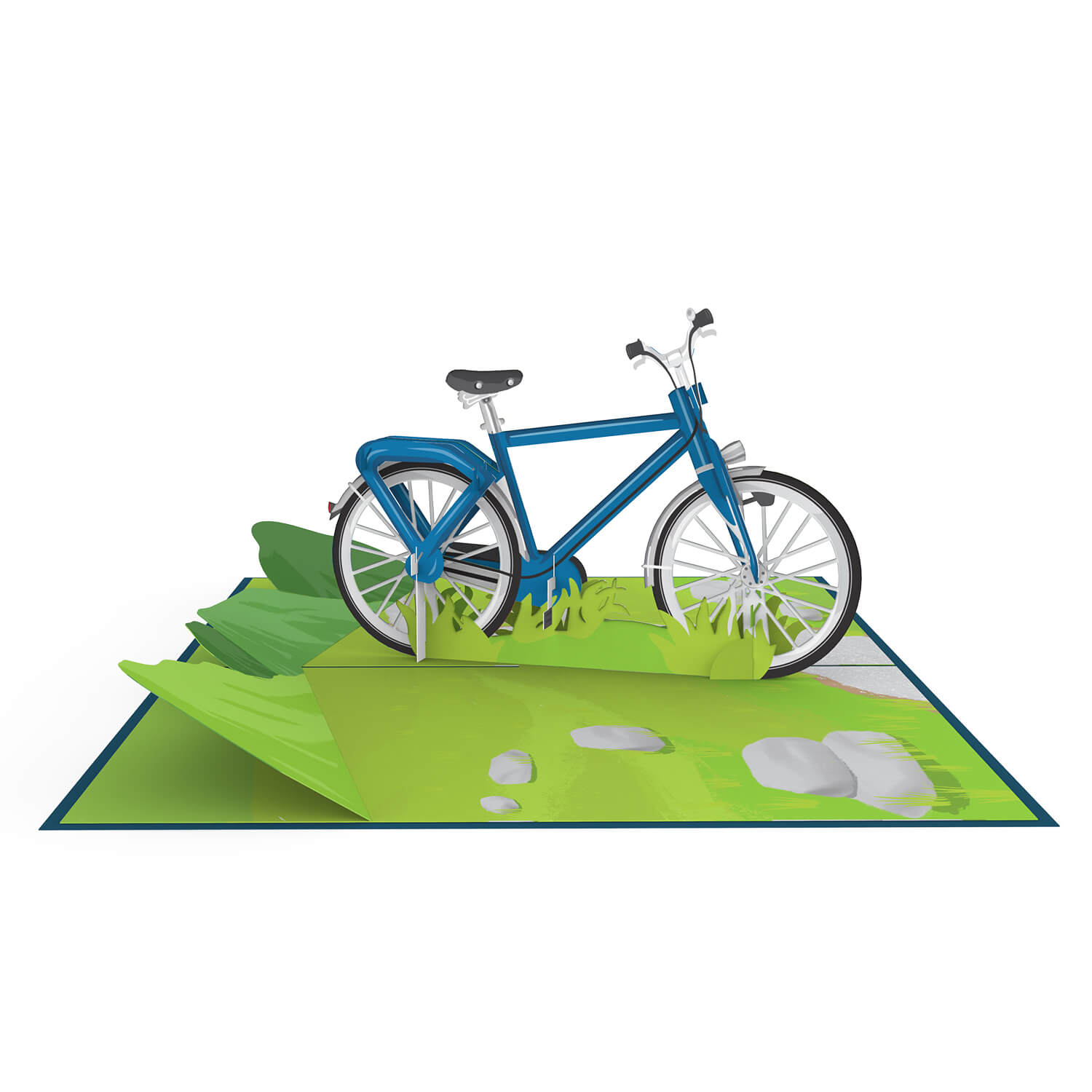 Biglietto pop-up per bicicletta