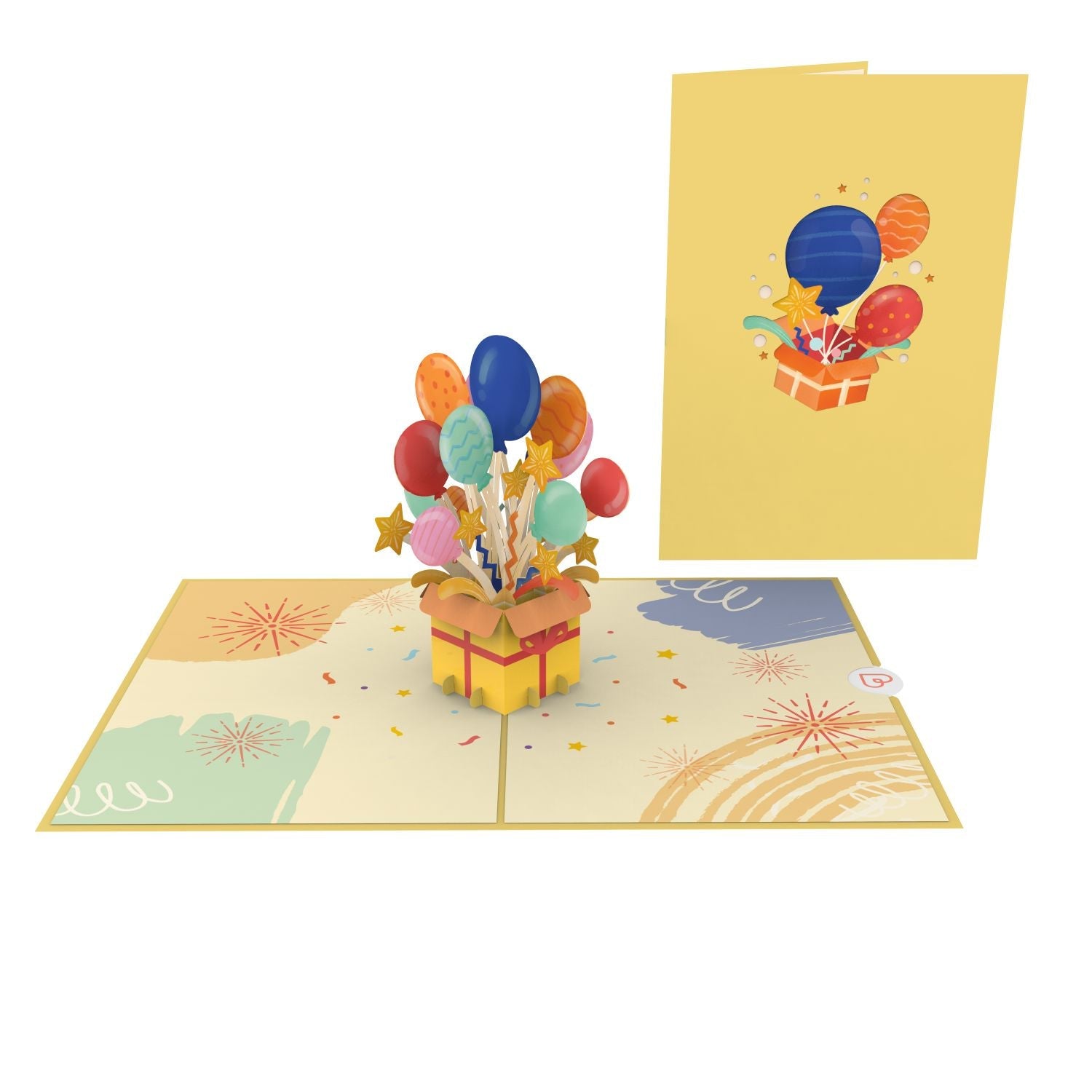 Biglietto pop-up confezione regalo