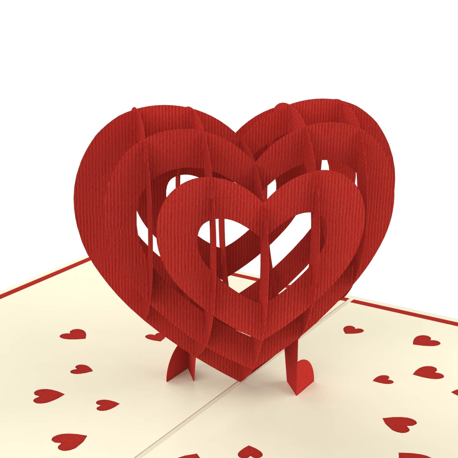 Biglietto di auguri pop-up (cuore) - San Valentino - Cartoline pop