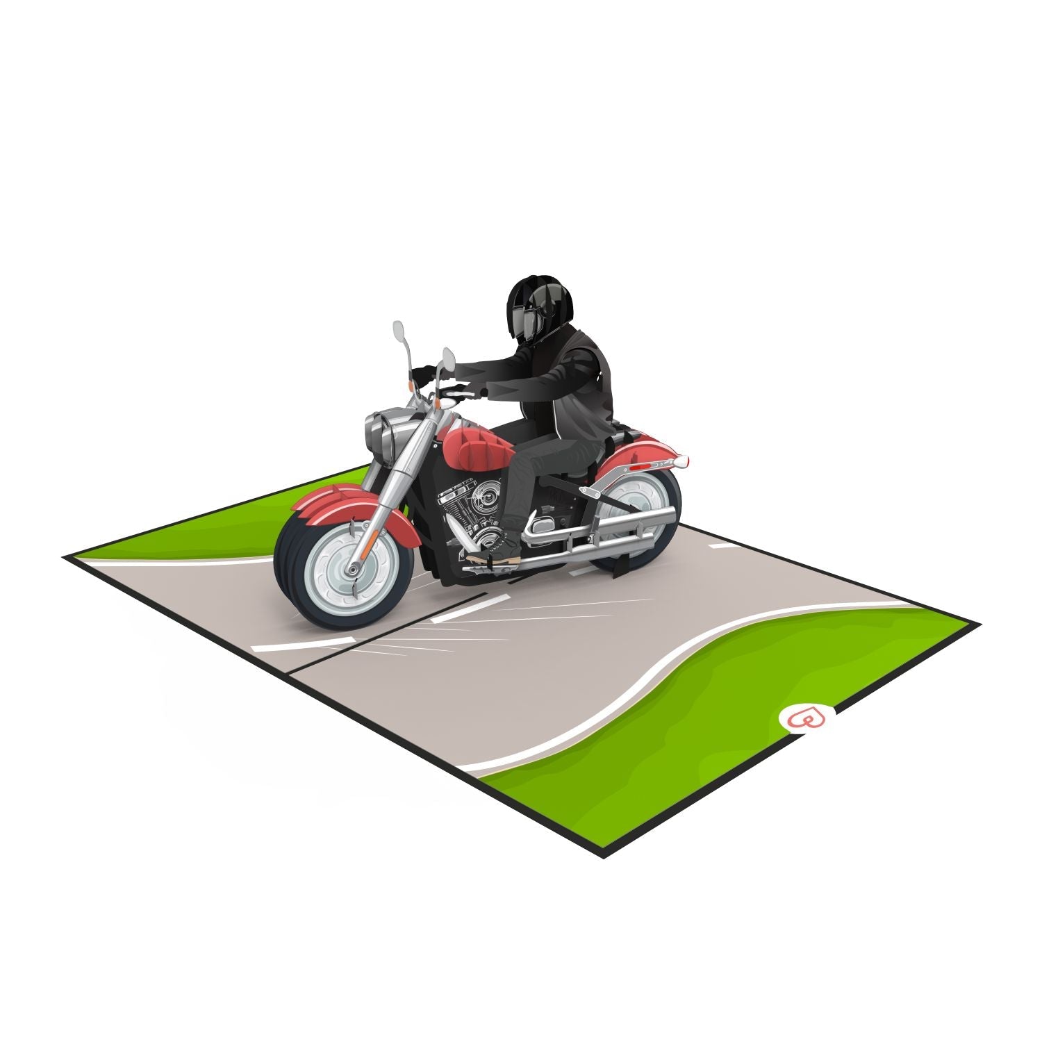 Biglietto Biglietto pop-up per moto