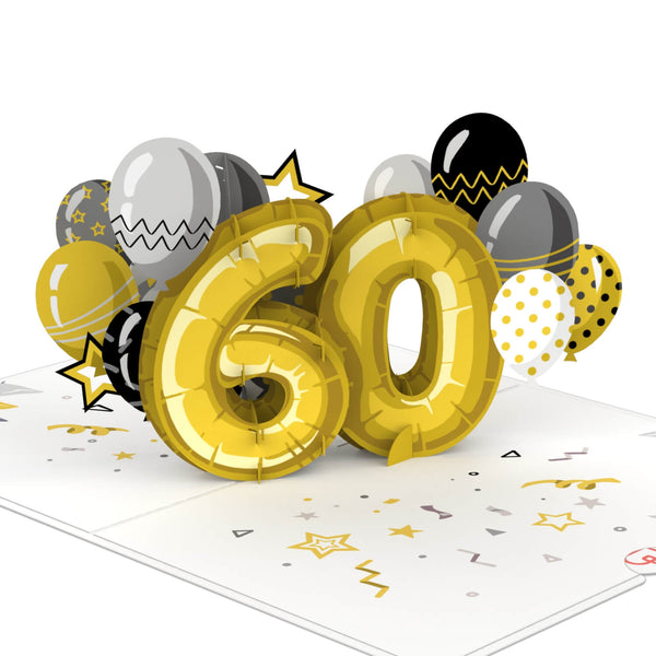 Papyrus Biglietto Di Auguri Per Il 60° Compleanno Con Dettagli