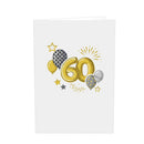 Biglietto pop-up per il 60° compleanno