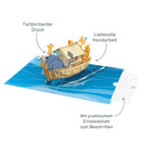 Arche Noah Pop-Up Karte Taufe