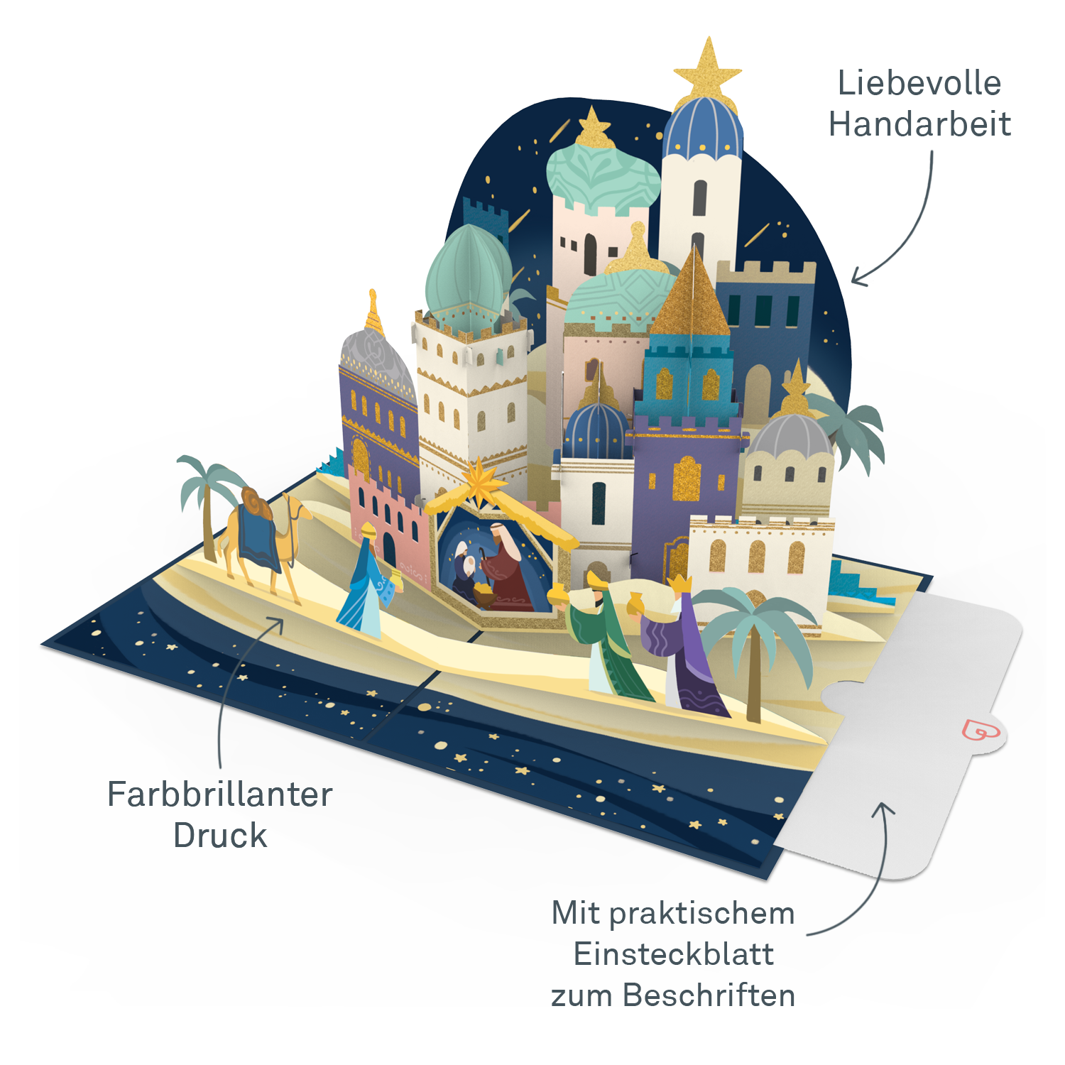 Betlemme Biglietto pop-up