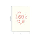 Diamantene Hochzeit Pop-Up Karte