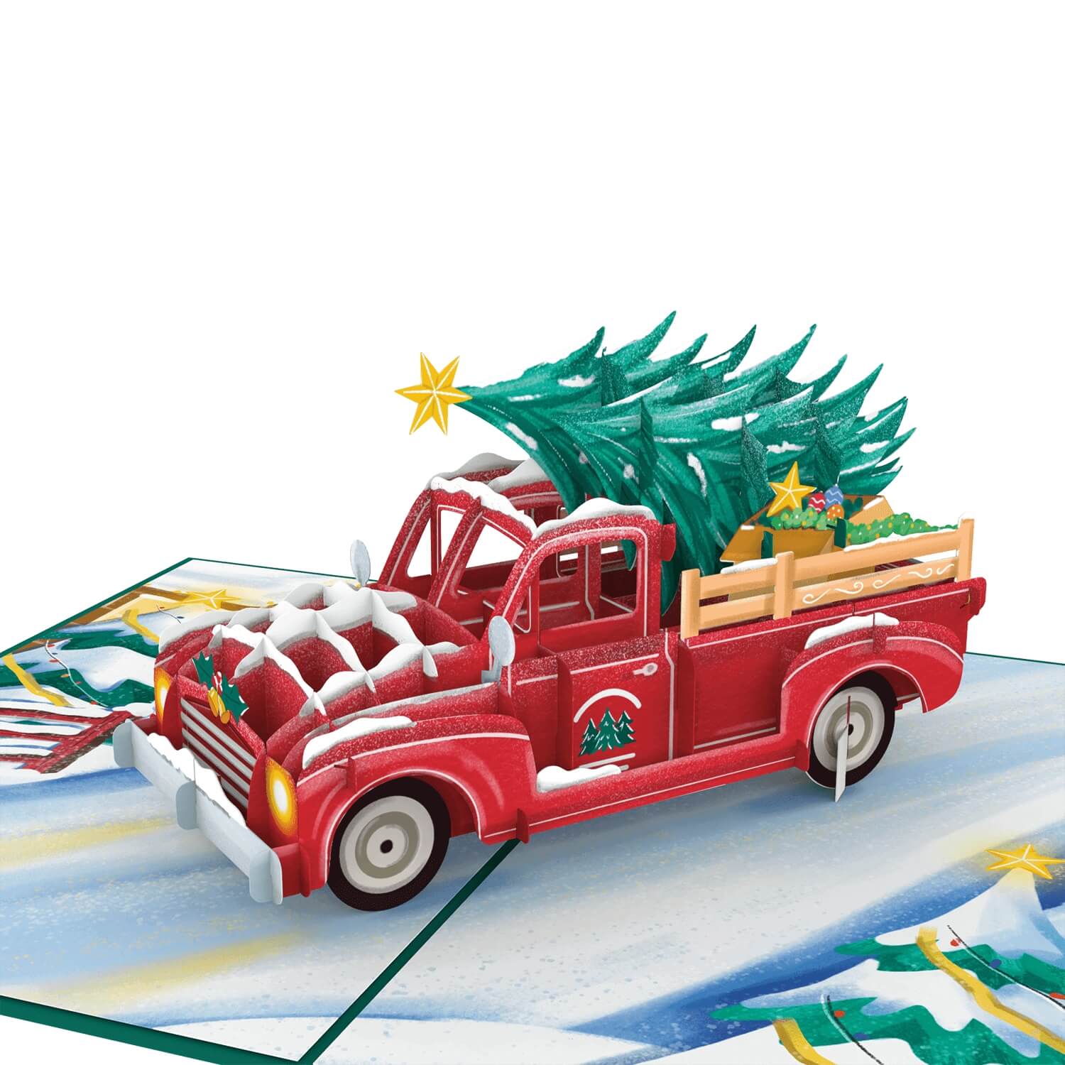 Tornando a casa per Natale Biglietto pop-up