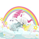 Unicorno con Biglietto pop-up arcobaleno