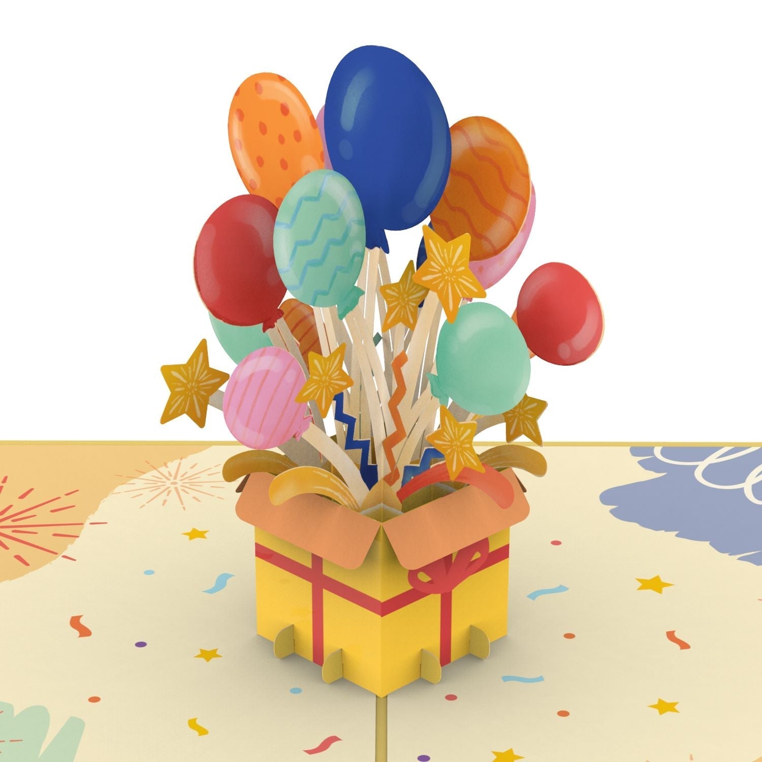 Biglietto pop-up confezione regalo