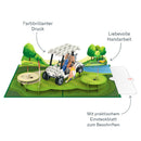 Golf Pop-Up Karte