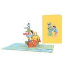 Biglietto Biglietto pop-up Buon viaggio