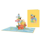 Biglietto Biglietto pop-up Buon viaggio