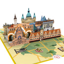 Leipzig Pop-Up Karte