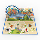 München Pop-Up Karte