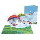Paragliding Pop-Up Karte