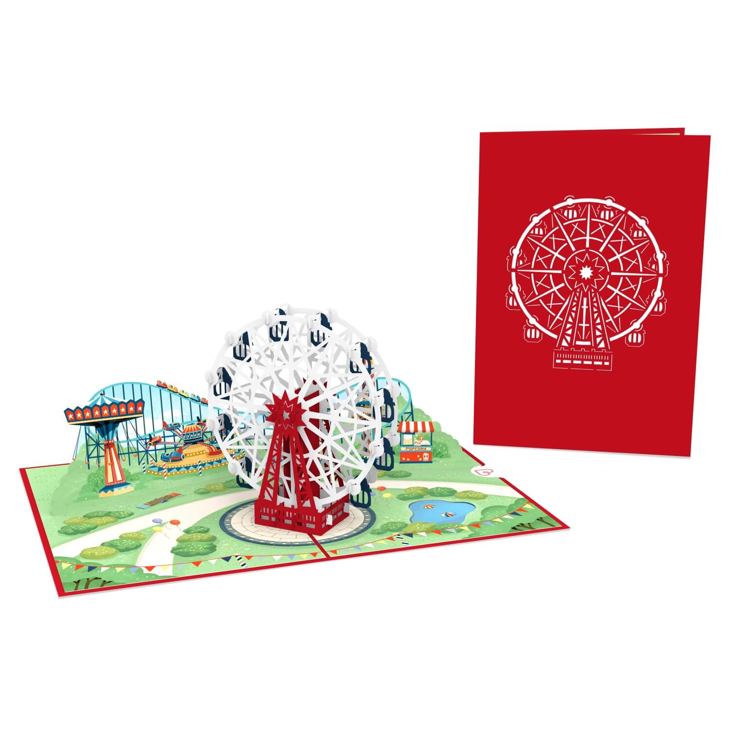 Biglietto pop-up per la ruota panoramica