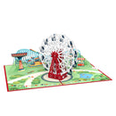 Biglietto pop-up per la ruota panoramica