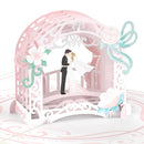 Biglietto Biglietto pop-up gli sposi