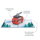 Biglietto pop-up della cabinovia