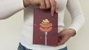 Scheda Biglietto pop-up per grill a gas