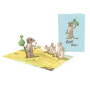 XXL Mach's Gut Erdmännchen Pop-Up Karte