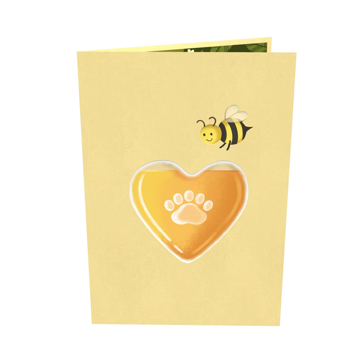 Biglietto Biglietto pop-up picnic con l'orso