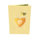 Biglietto Biglietto pop-up picnic con l'orso