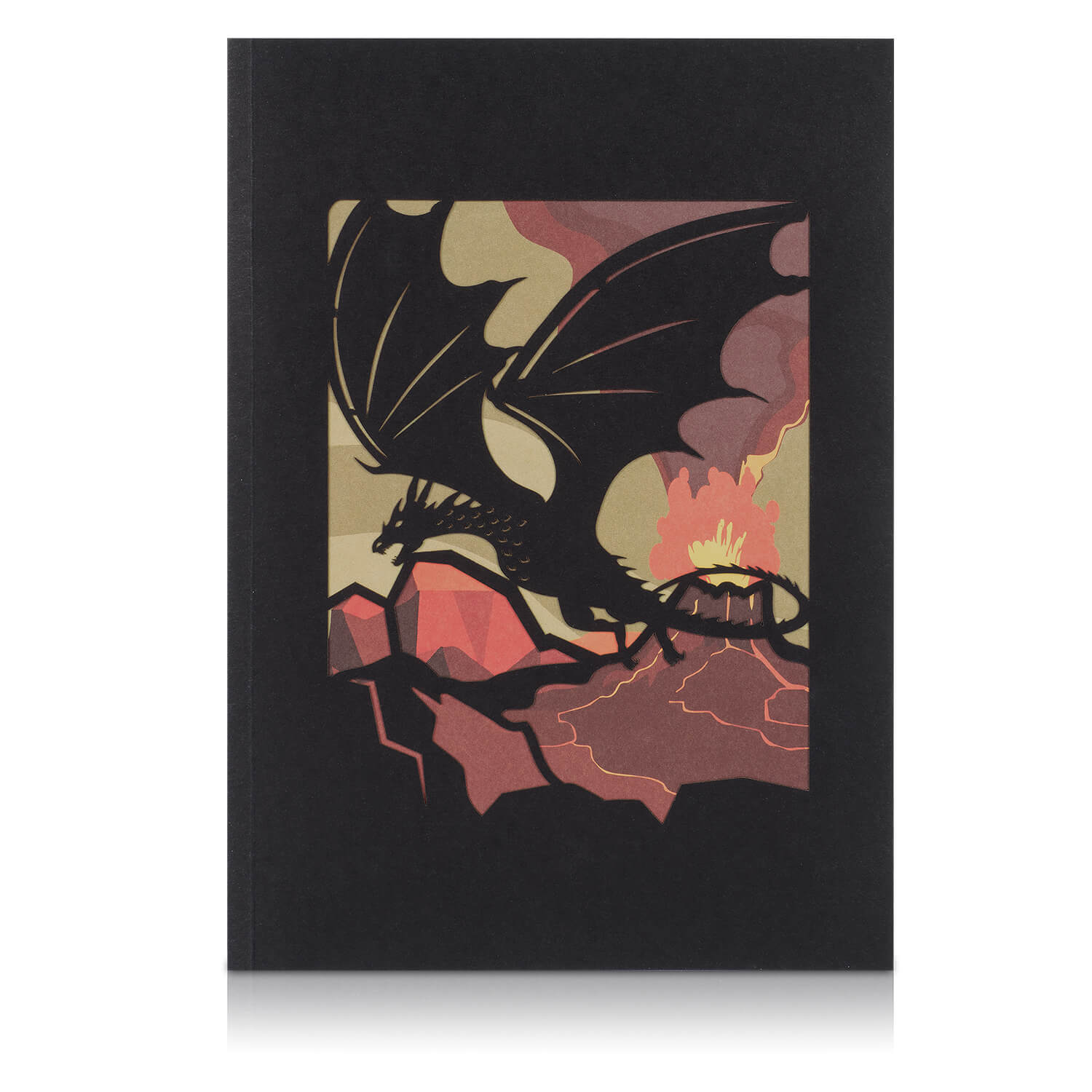 Biglietto pop-up del drago