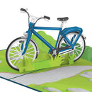Biglietto pop-up per bicicletta