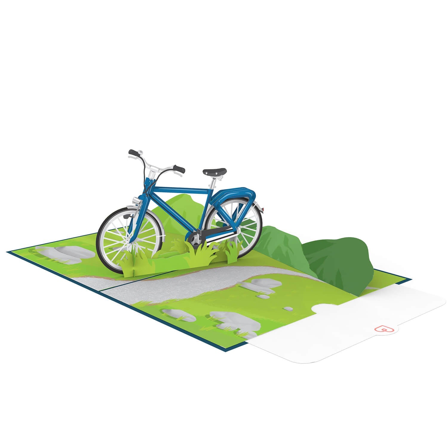 Biglietto pop-up per bicicletta