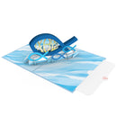 Biglietto pop-up pesce