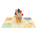 Biglietto pop-up confezione regalo