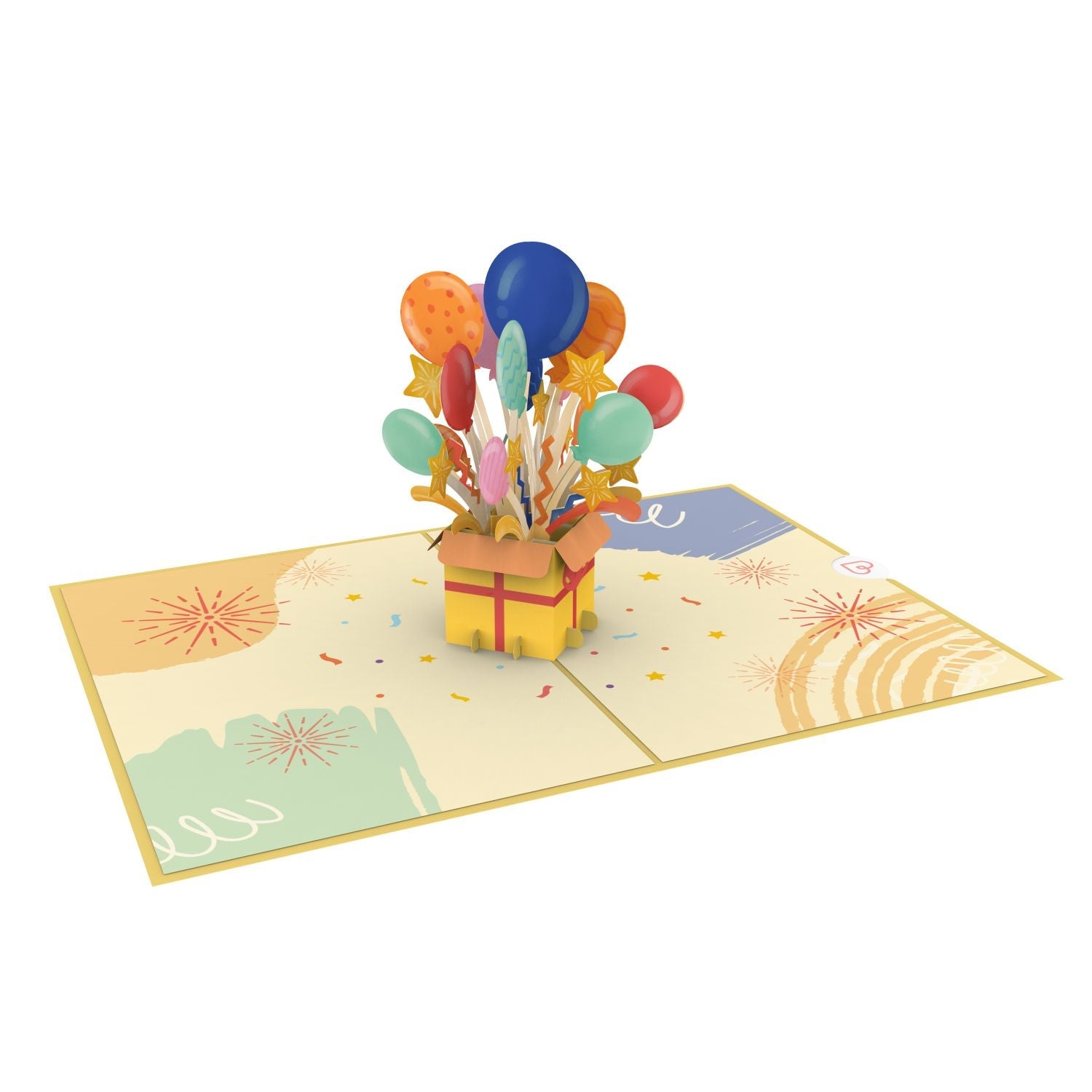 Biglietto pop-up confezione regalo