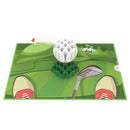 Biglietto pop-up pallina da golf