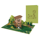 Biglietto pop-up del cacciatore