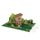 Biglietto pop-up del cacciatore