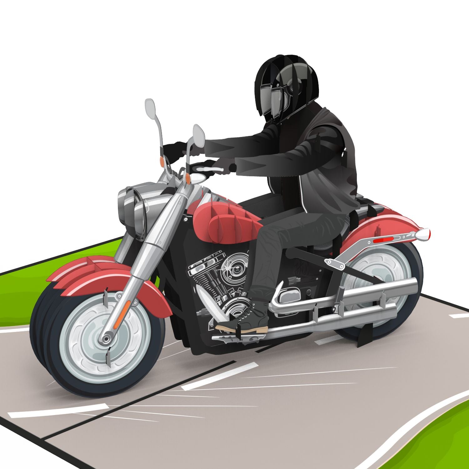Biglietto Biglietto pop-up per moto