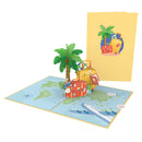 Biglietto Biglietto pop-up Buon viaggio