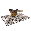 Biglietto pop-up macchinetta per tatuaggi