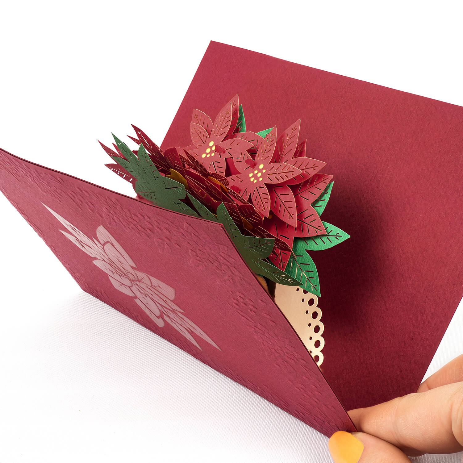 Biglietto Biglietto pop-up di Natale