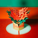 Biglietto Biglietto pop-up di Natale